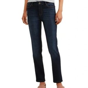 TRU Denim Women's jeans  low rise straight legs- Size: 1/2, Blue jeans-
